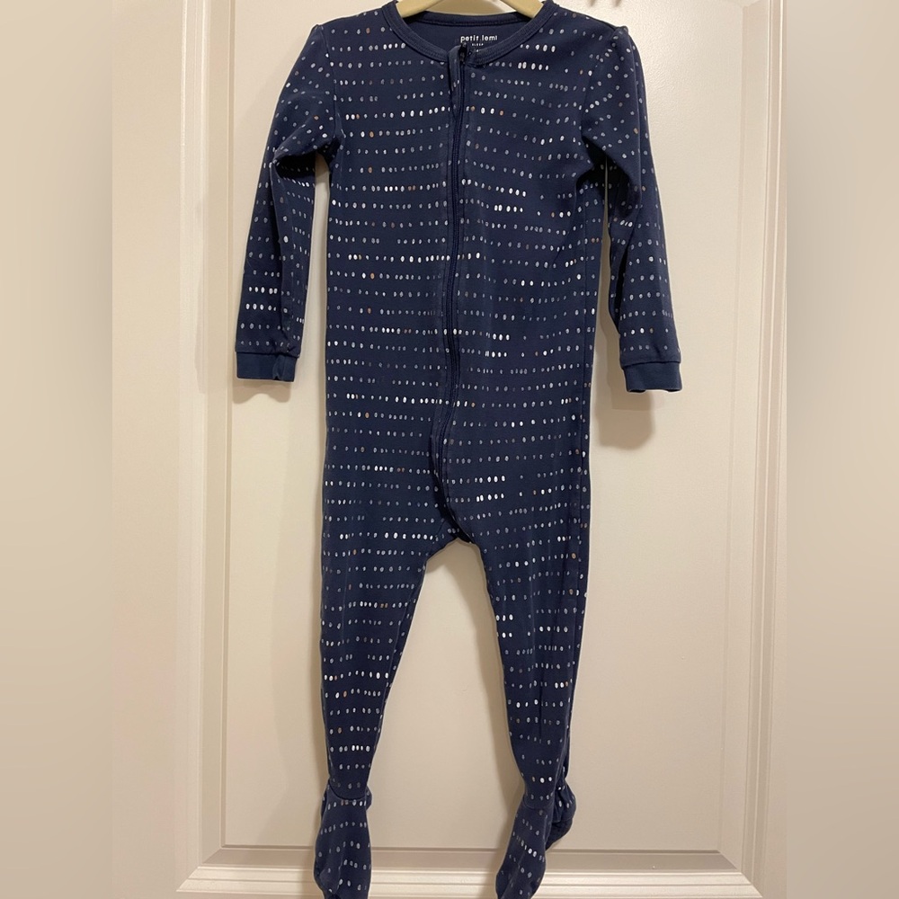 Petit Lem - Navy Blue Kids One Piece
